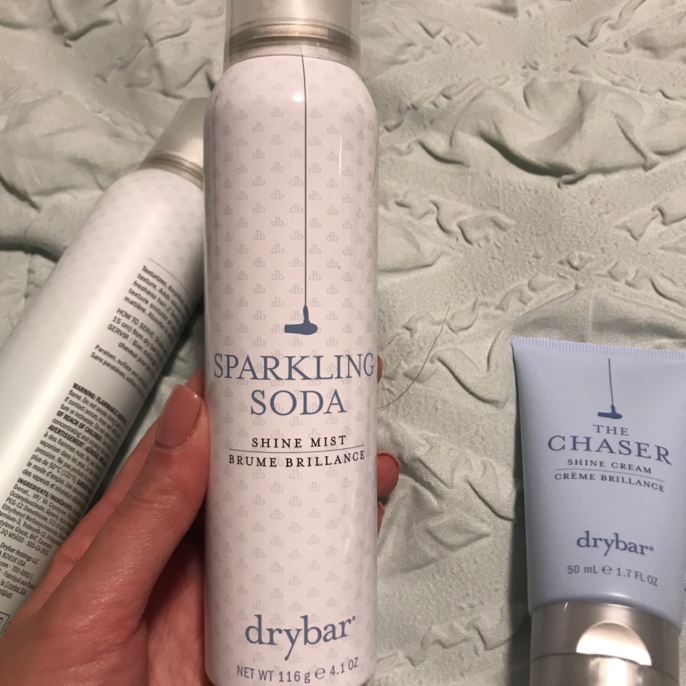 drybar sparkling soda